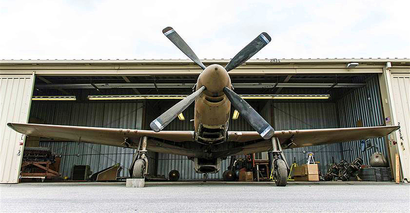 Illustration for article titled You Can Bid On This Rusty P-51 Mustang For The Price Of A Ford Mustang